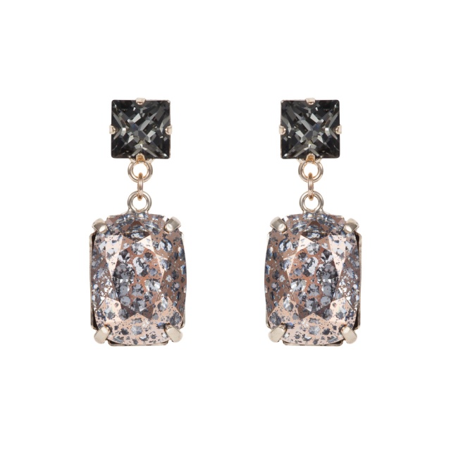 rectangular-drop-stone-earrings-rose-gold-patina